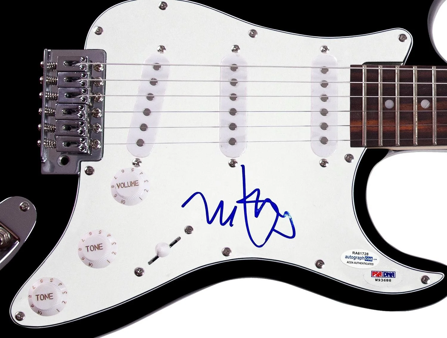 Mark Wahlberg Signed Autographed Guitar ACOA, image 3