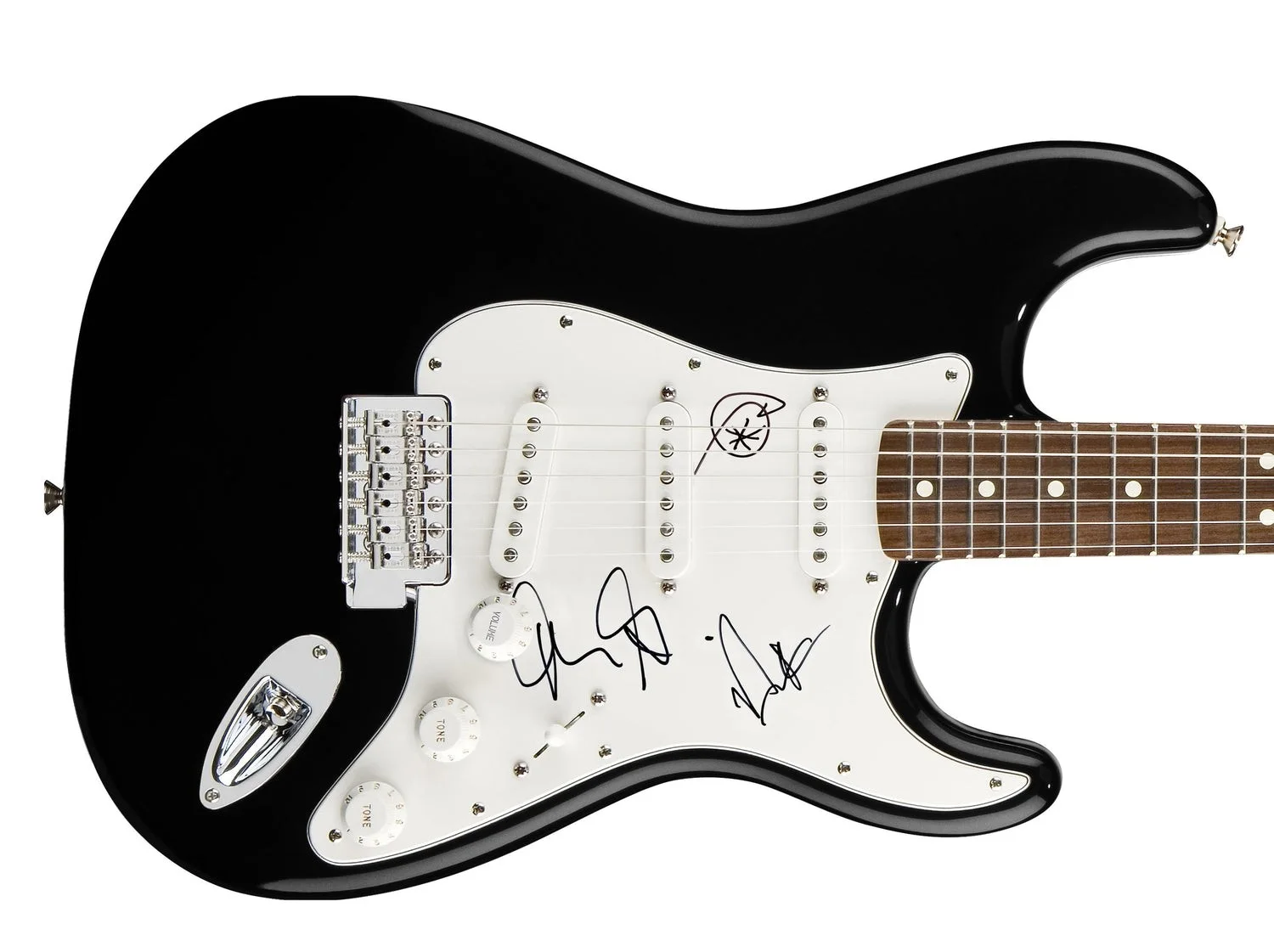 Macy Gray/ Otis Taylor Signed Autographed Guitar, image 2