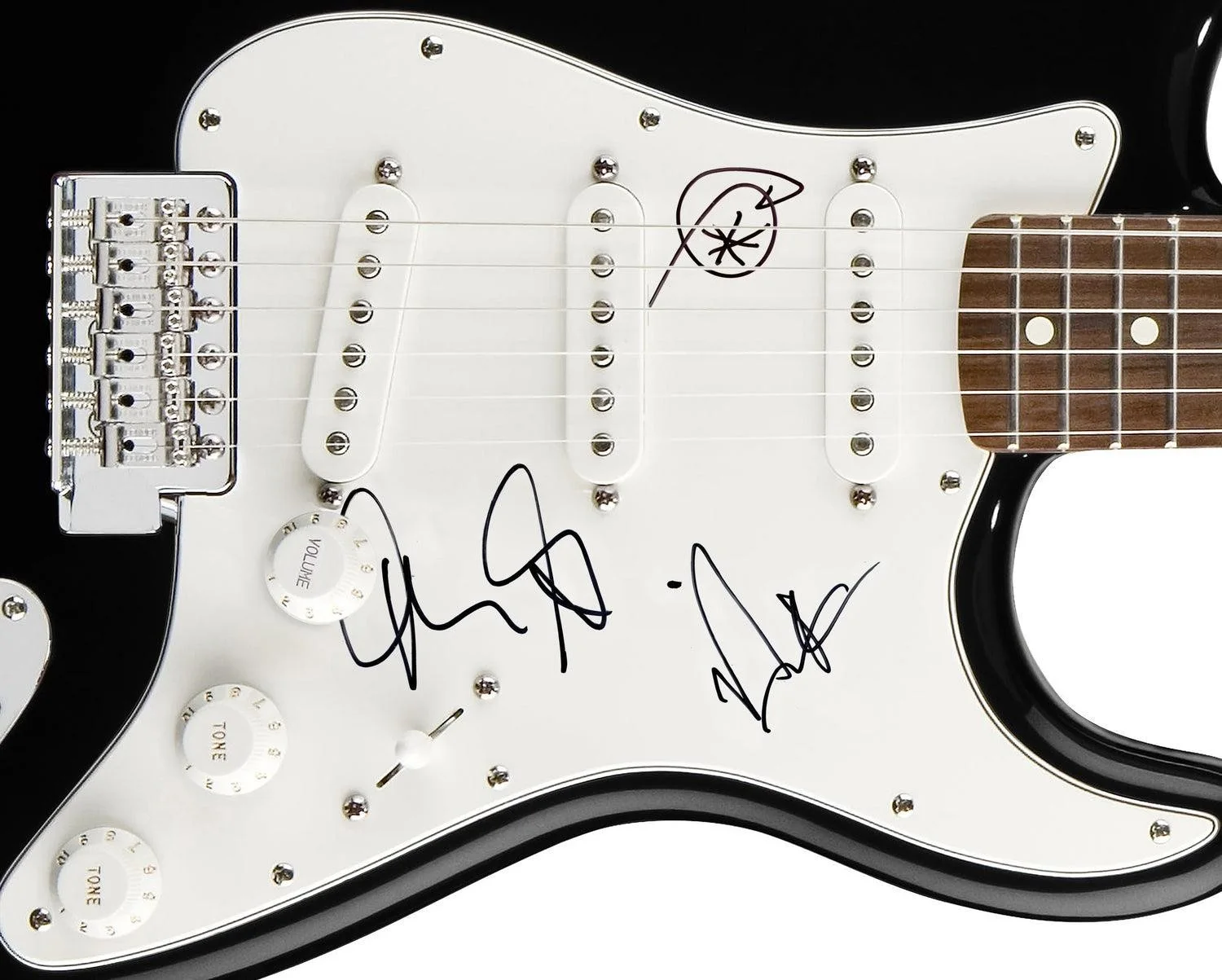 Macy Gray/ Otis Taylor Signed Autographed Guitar, image 3