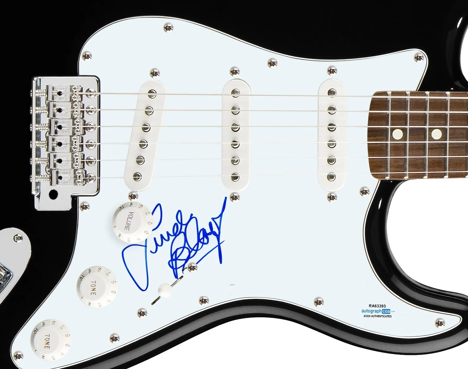 Linda Blair Signed Autographed Guitar The Exorcist ACOA, image 2