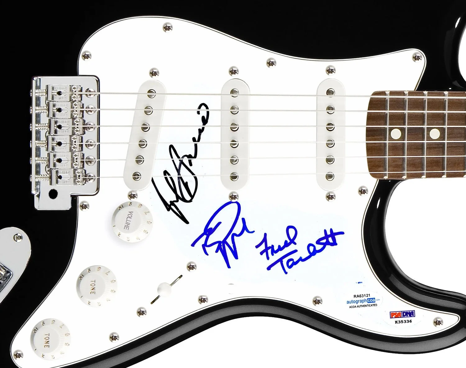 Little Feat Signed Autographed Guitar ACOA PSA, image 2
