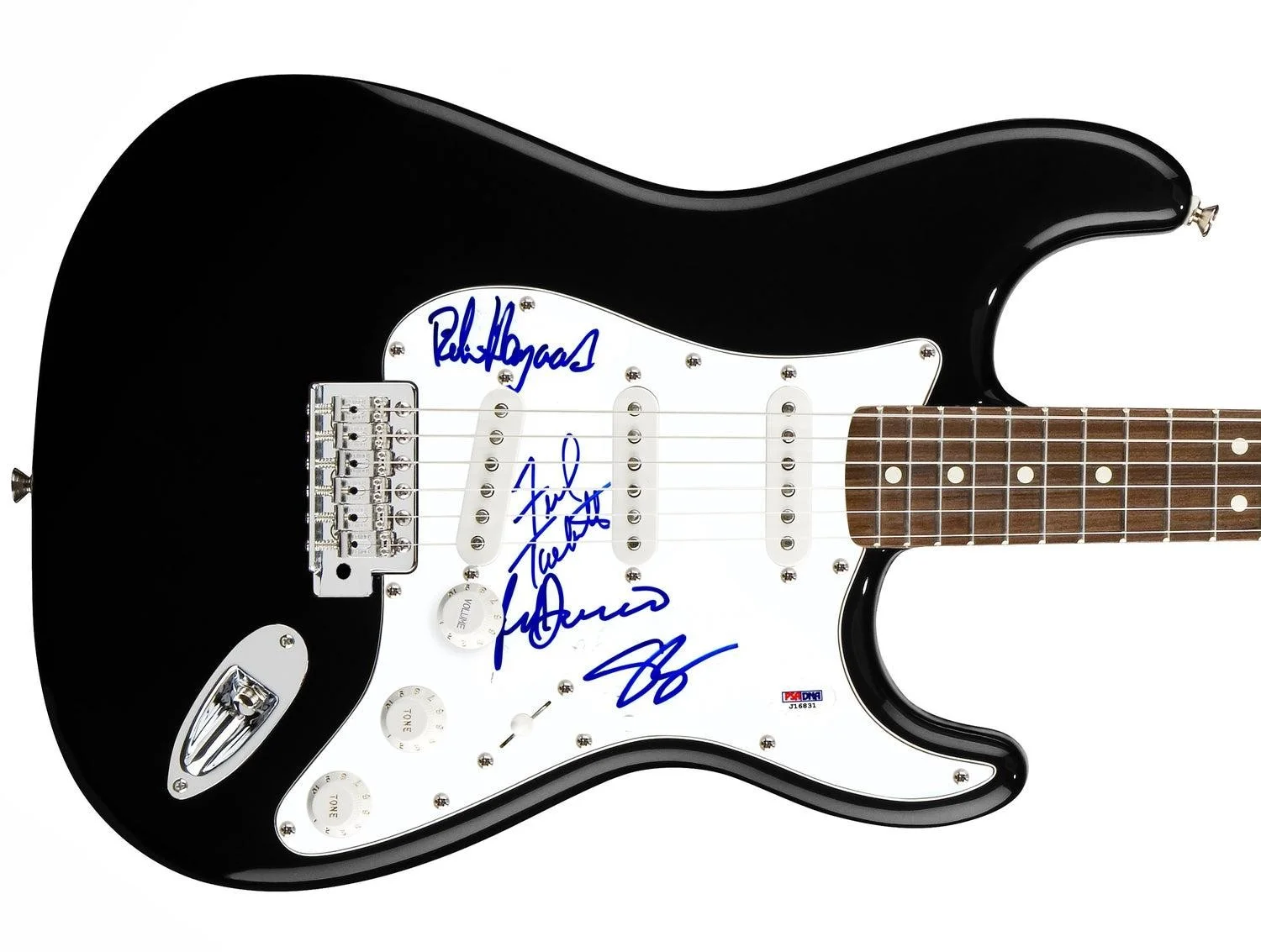 Little Feat Autographed Signed Guitar PSA, image 3