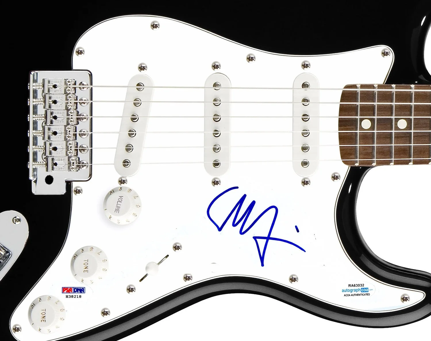 Liam Finn Signed Autographed Guitar ACOA, image 2