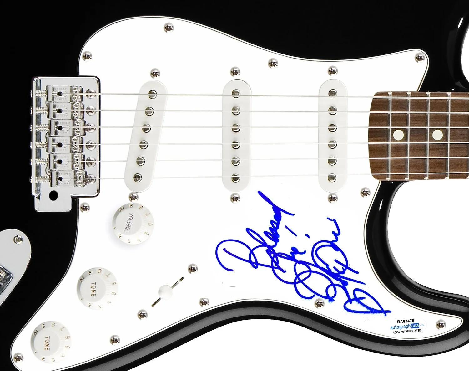 Lauryn Hill Signed Autographed Guitar The Fugees ACOA, изображение 2