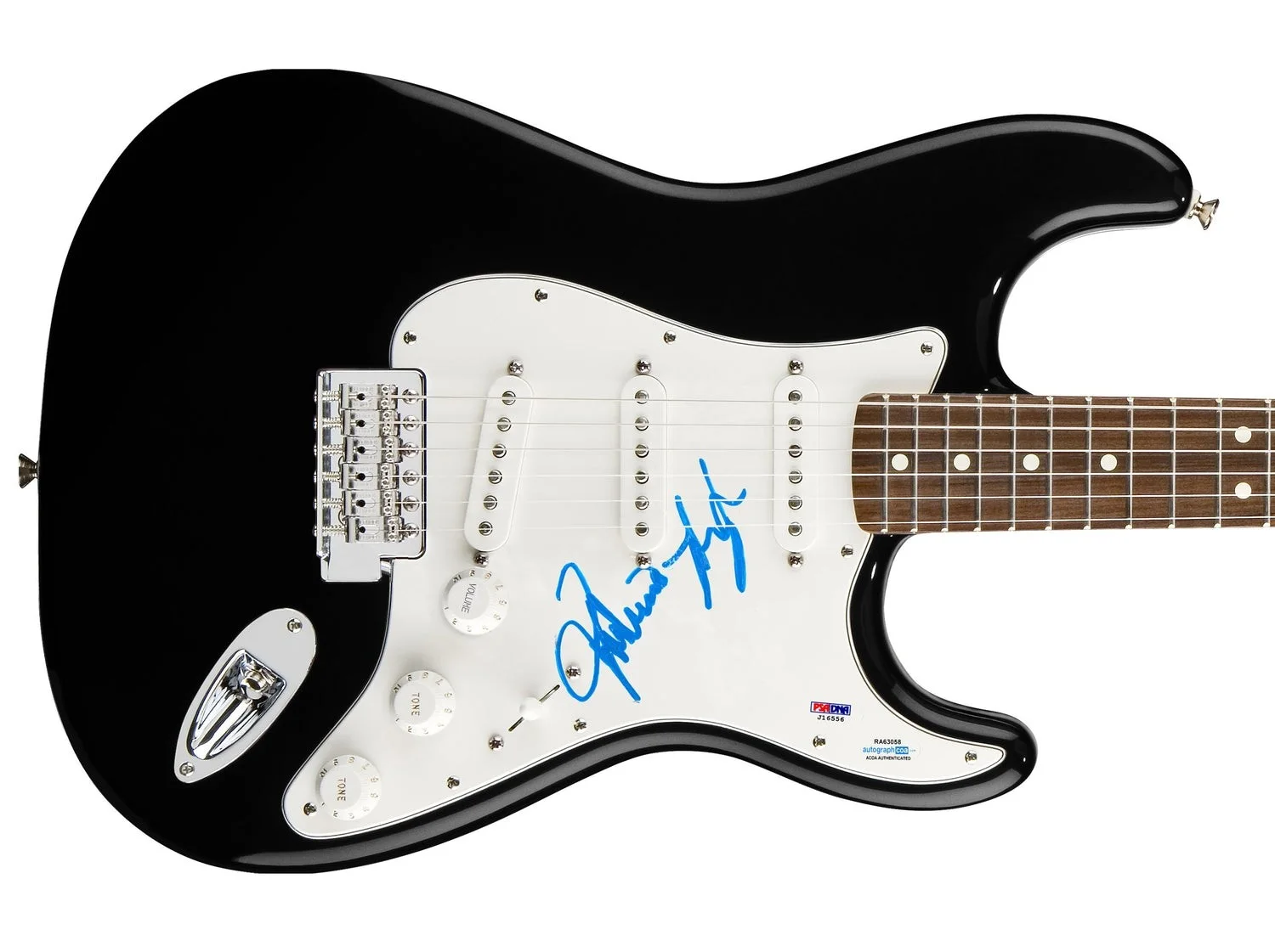 Julianne Hough Signed Autographed Guitar ACOA, image 2
