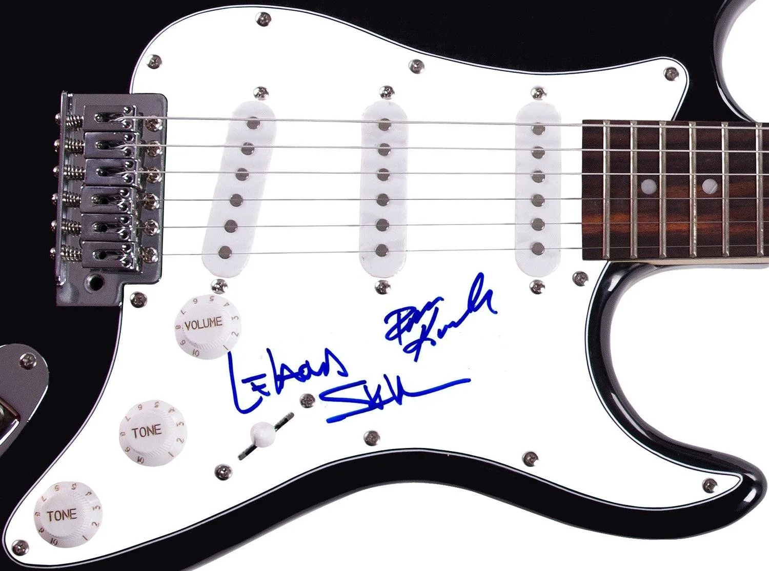 Lee Leland Sklar Signed Autographed Guitar, image 3