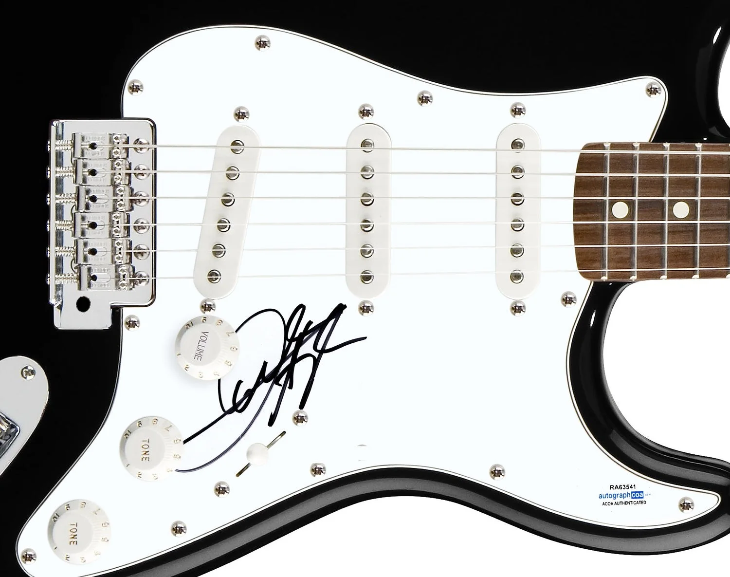 Julianne Hough Signed Autographed Guitar DWTS ACOA, изображение 2
