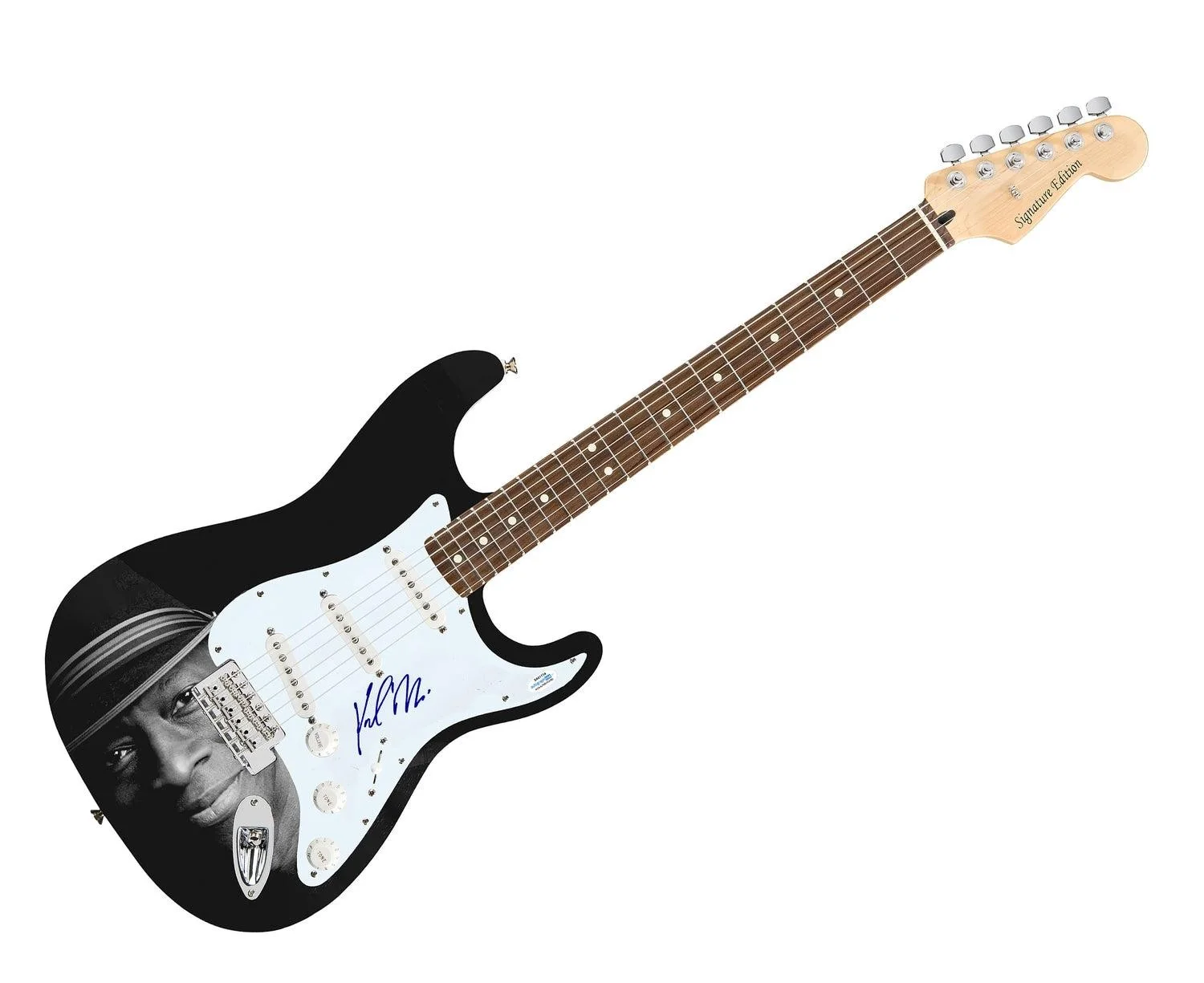 Keb Mo Signed Autographed Custom Photo Graphics Guitar ACOA ACOA, image 3