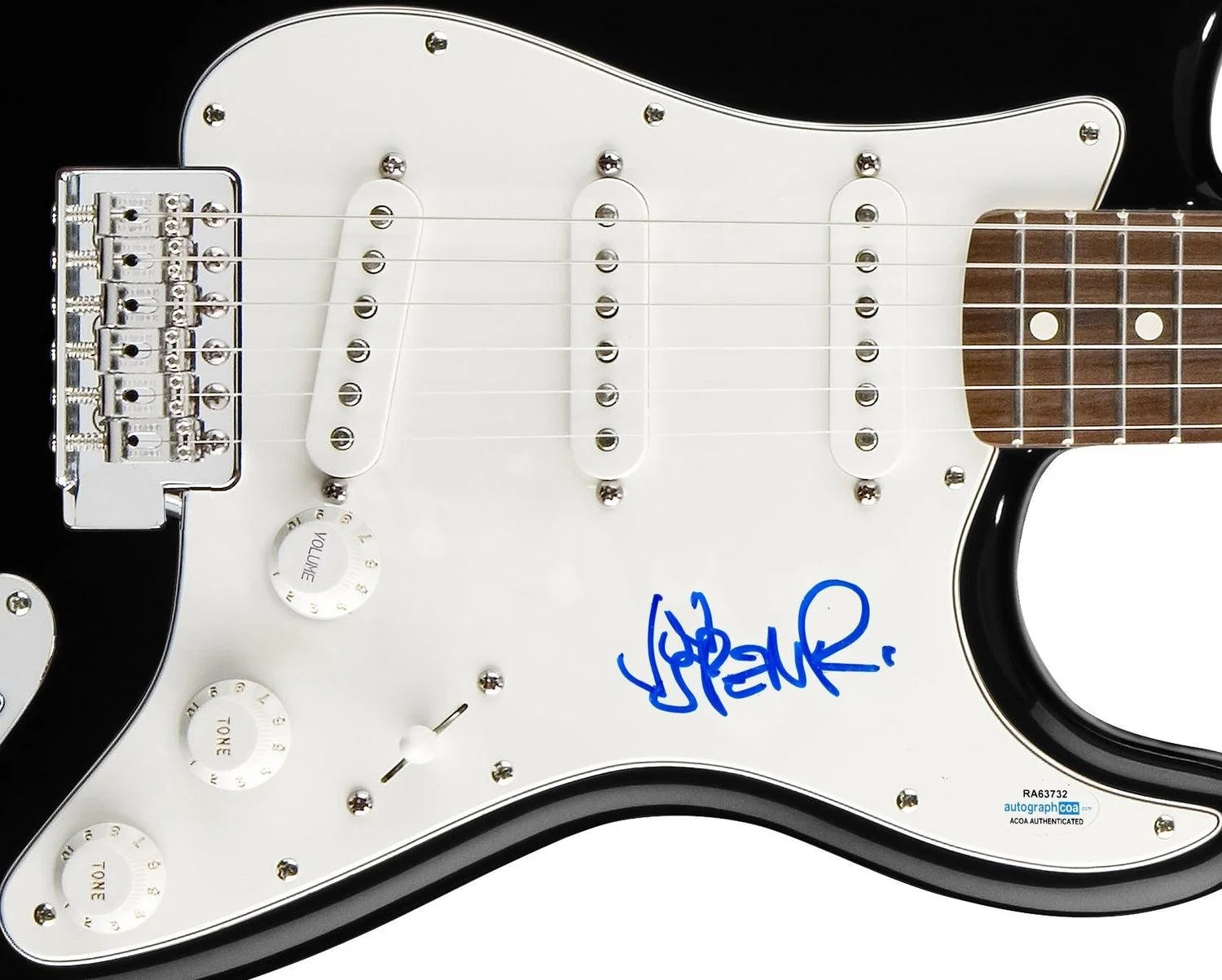 Jon Spencer Signed Autographed Guitar ACOA, image 3