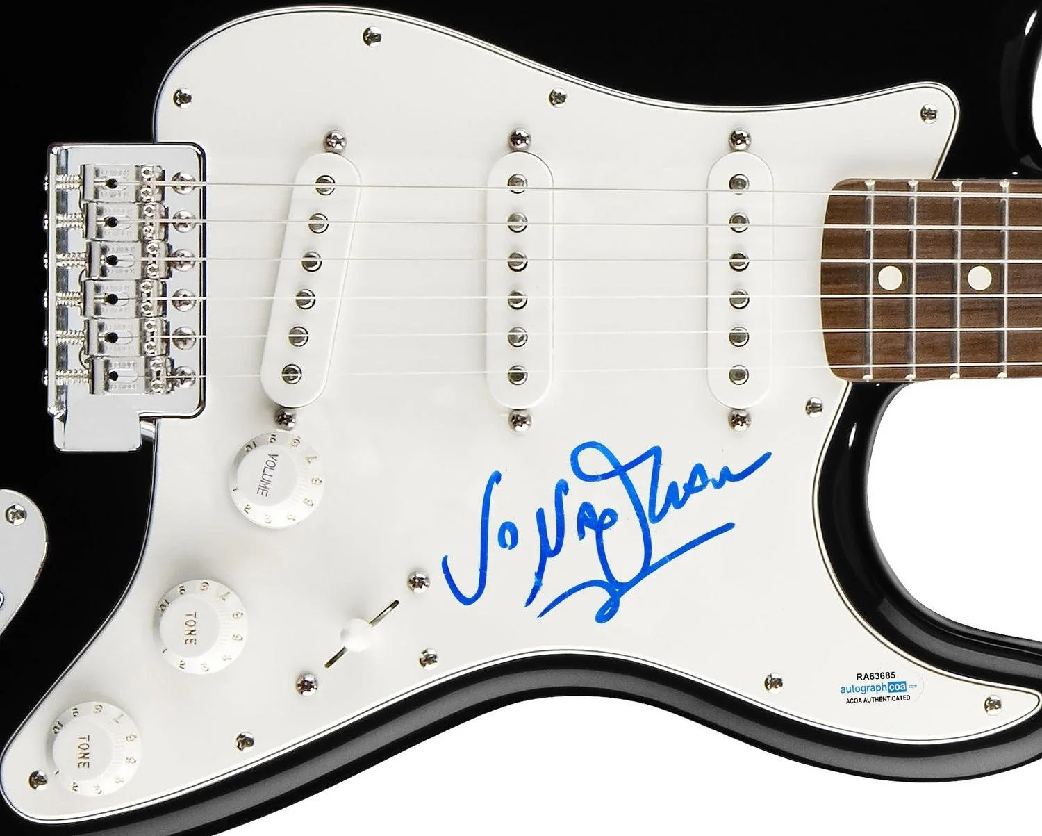 Jonathan Richman Signed Autographed Guitar ACOA, image 3