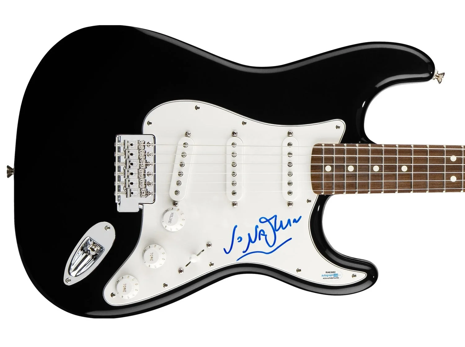 Jonathan Richman Signed Autographed Guitar ACOA, image 2