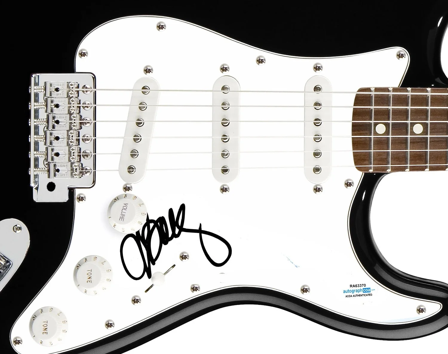 Joan Baez Signed Autographed Guitar ACOA, image 2