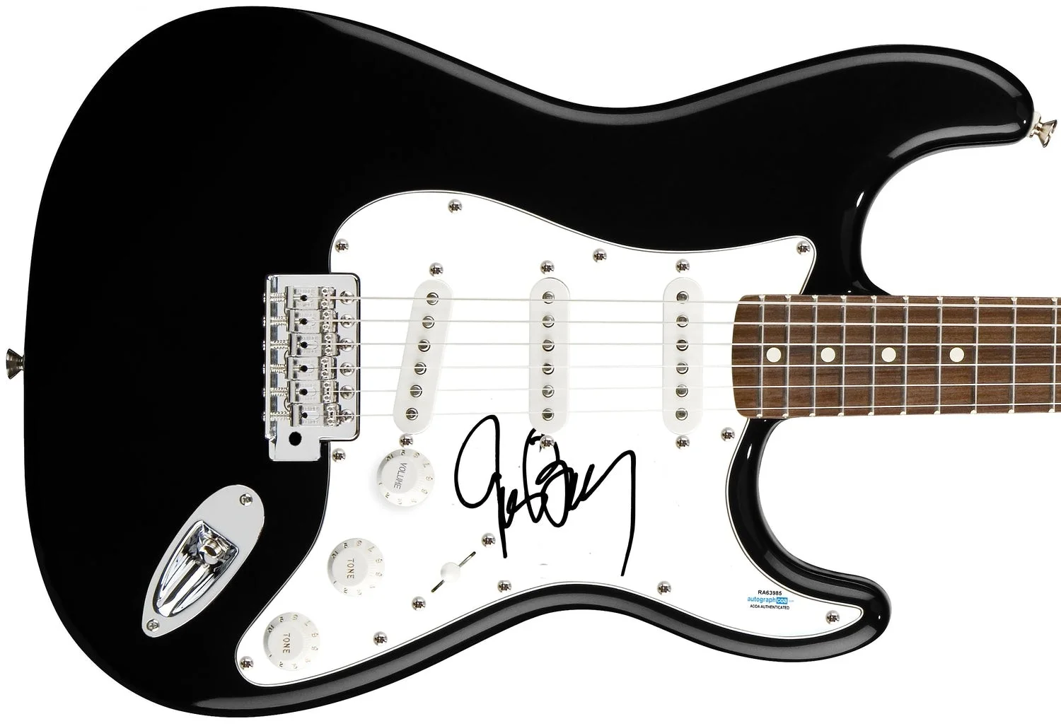 Joan Baez Signed Autographed Guitar ACOA, image 2