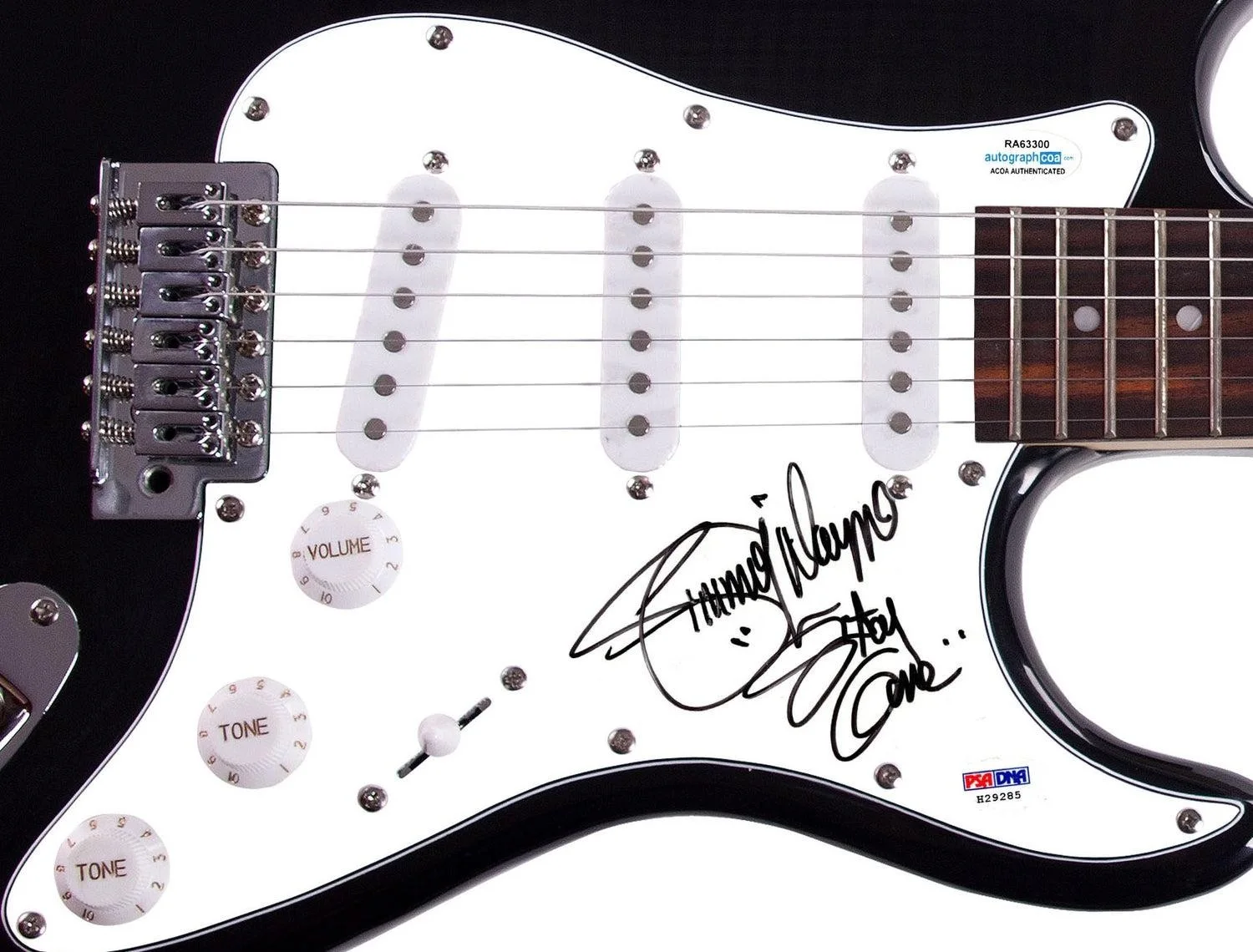 Jimmy Wayne Signed Autographed Guitar ACOA PSA, image 3