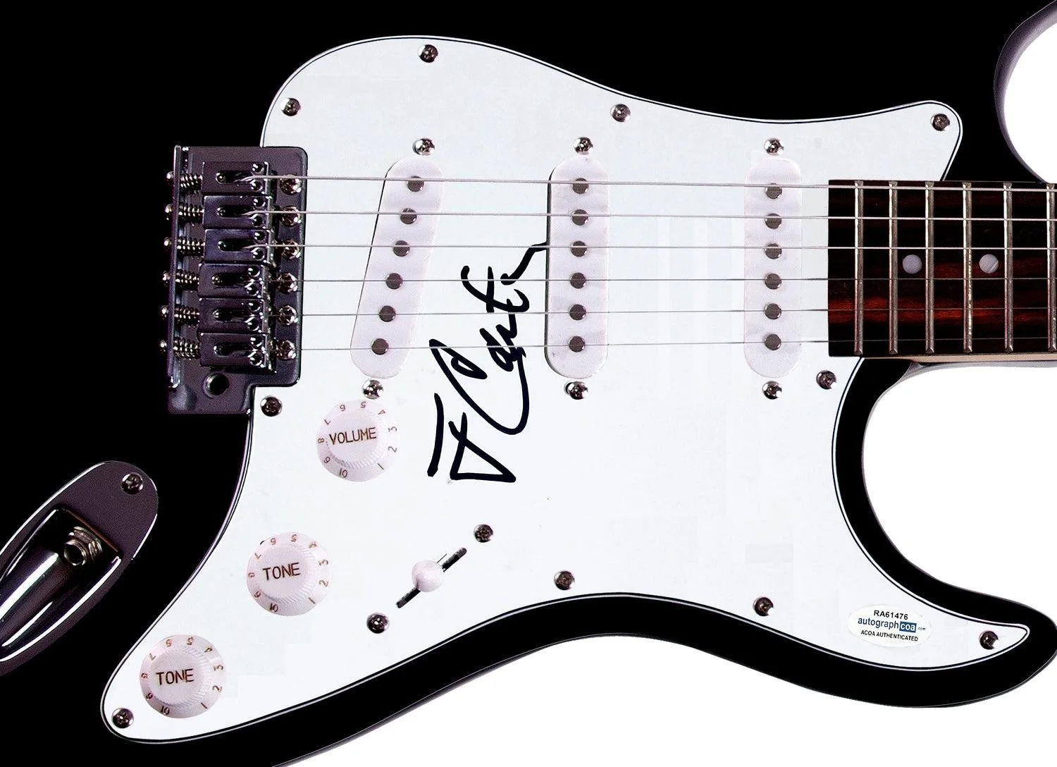 Jimmy Carter Signed Autographed Guitar ACOA, image 3