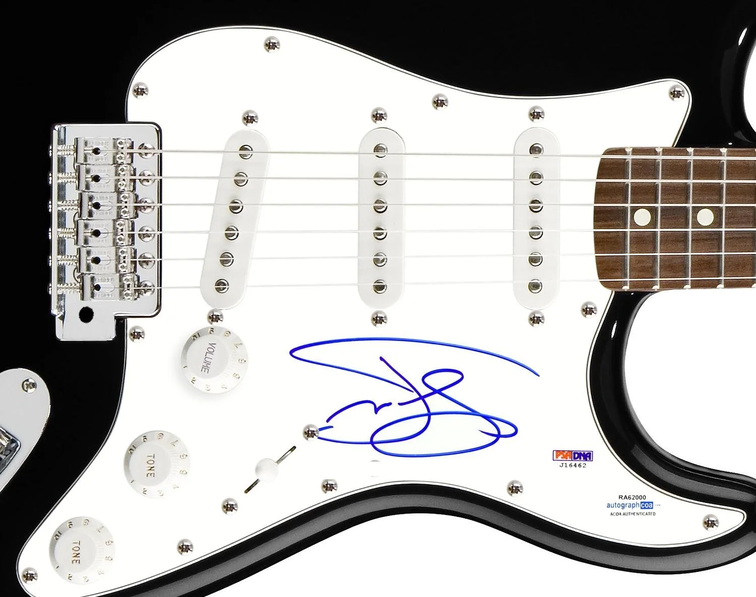Jeff Daniels Signed Autographed Guitar ACOA PSA, image 3
