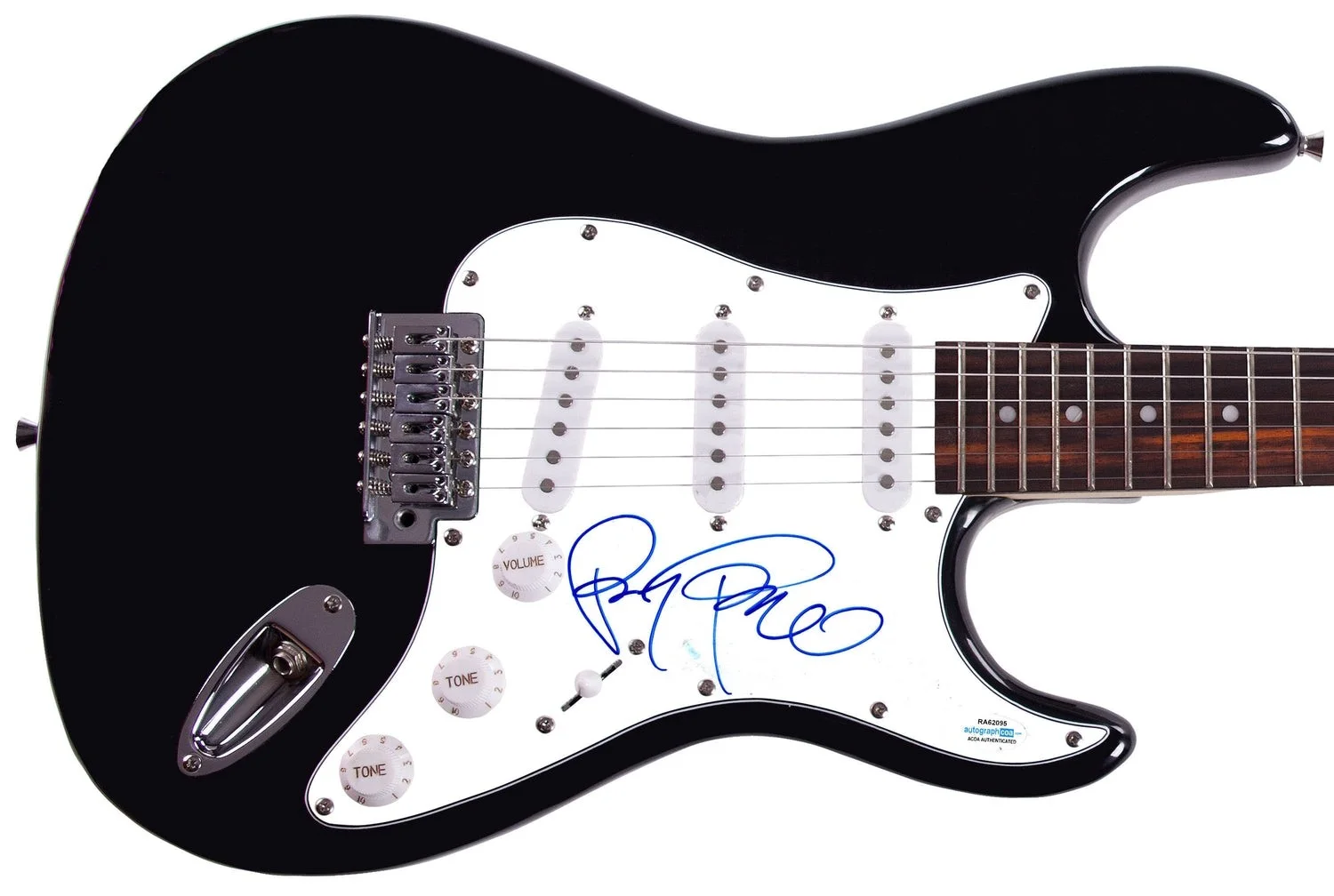 Jane's Addiction Perry Farrell Signed Autographed Guitar ACOA, image 2