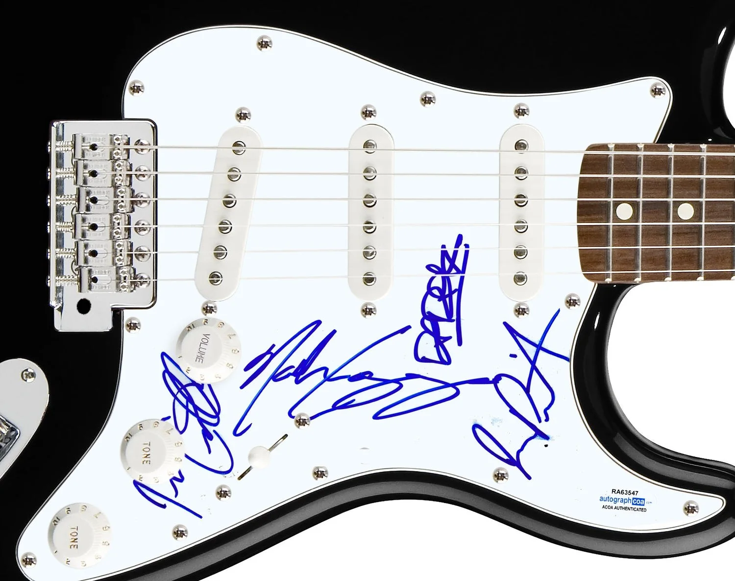 Isadora Signed Autographed Guitar ACOA, image 2