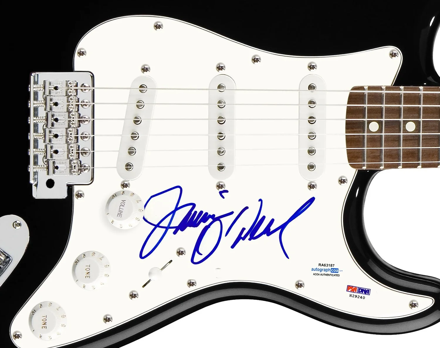 Jamie O'Neal Signed Autographed Guitar ACOA, image 2