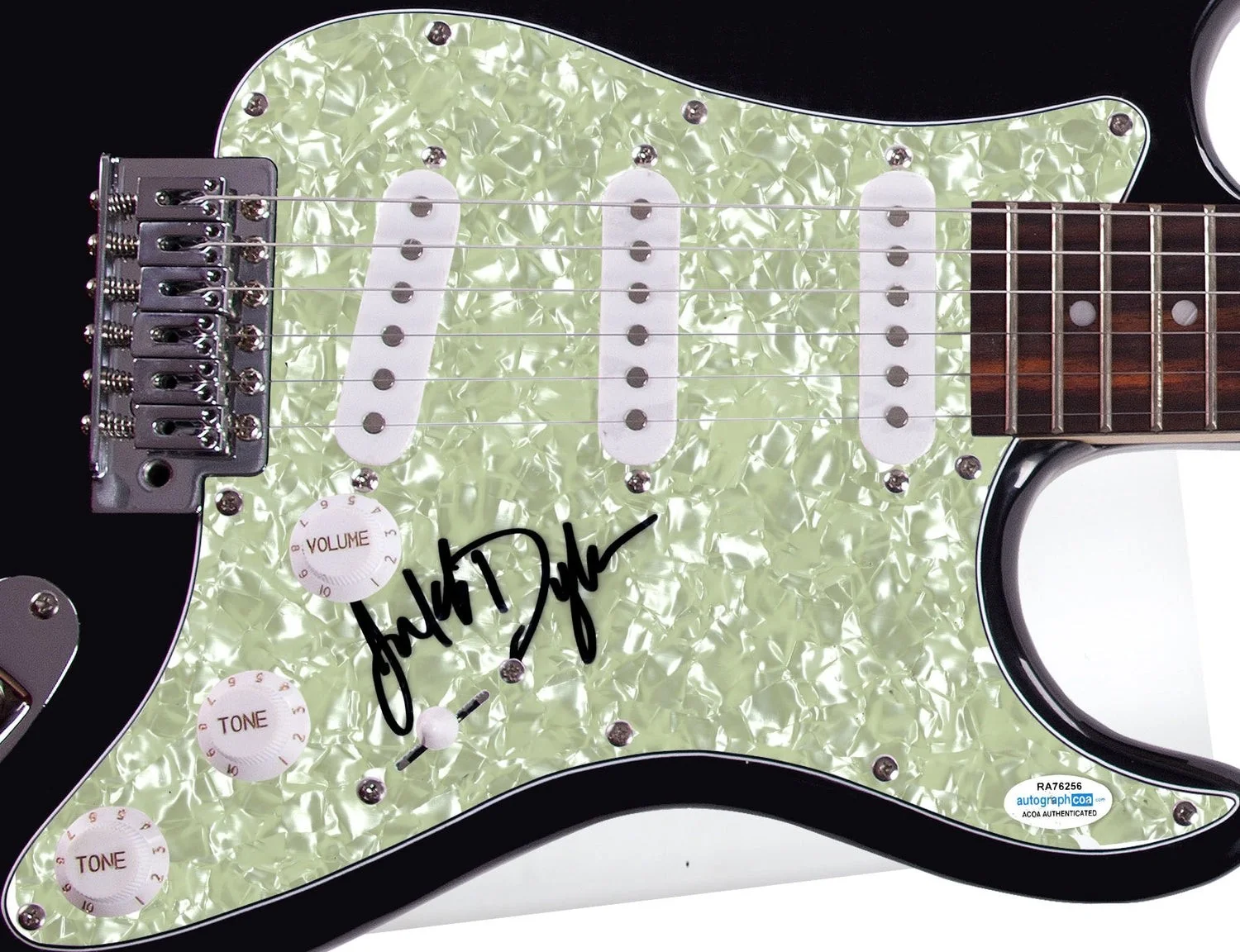 Jakob Dylan Signed Autographed Guitar ACOA, image 2