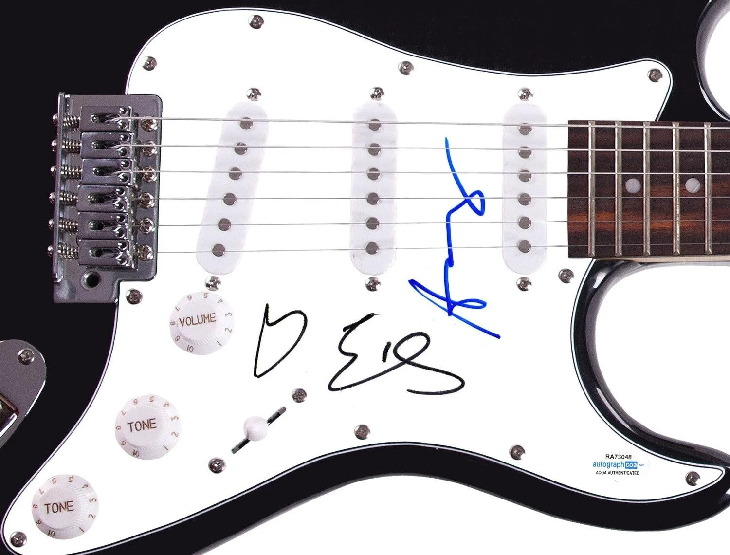 Indigo Girls Signed Autographed Guitar Emily & Amy ACOA, image 3