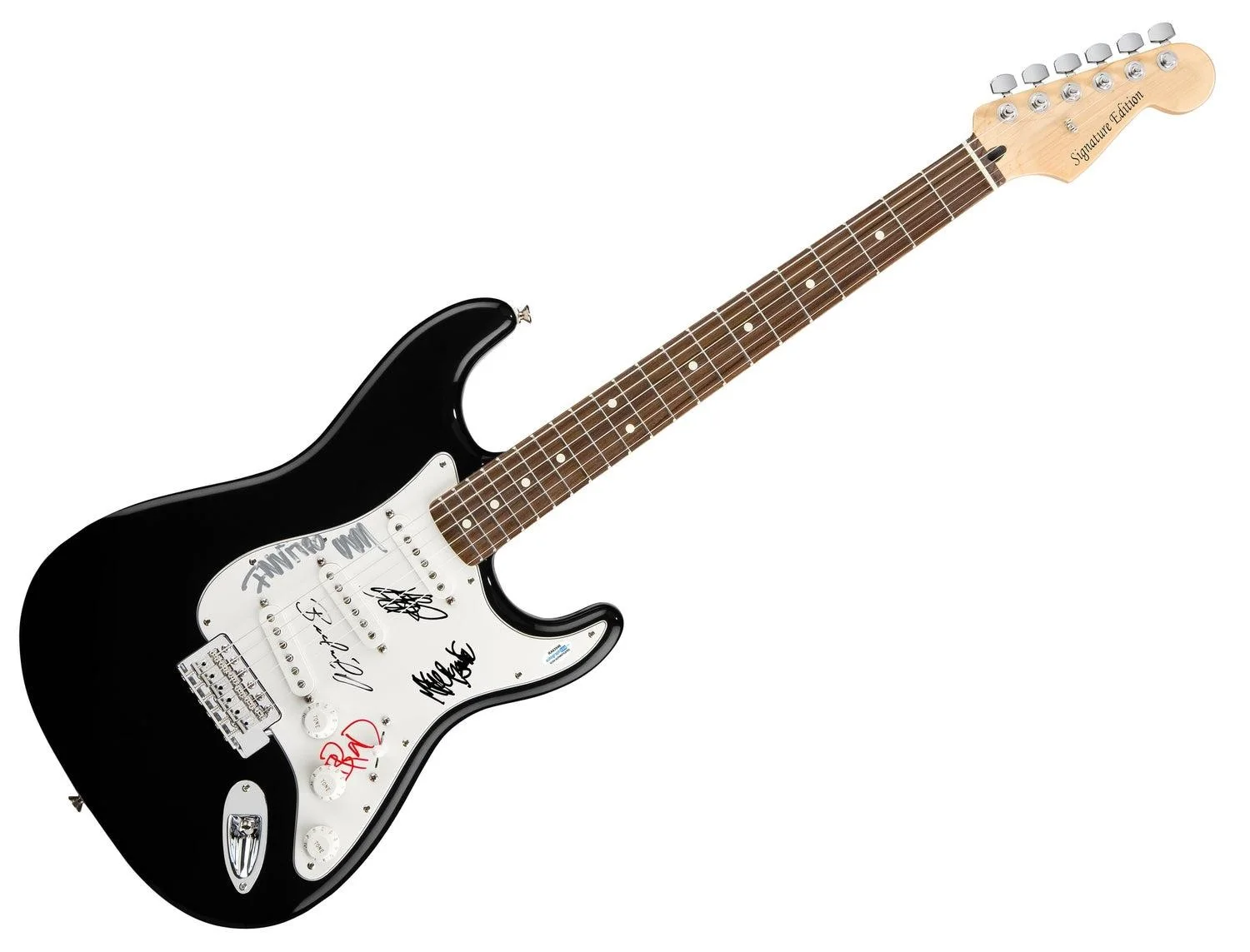 Invitro Signed Autographed Guitar ACOA, image 3