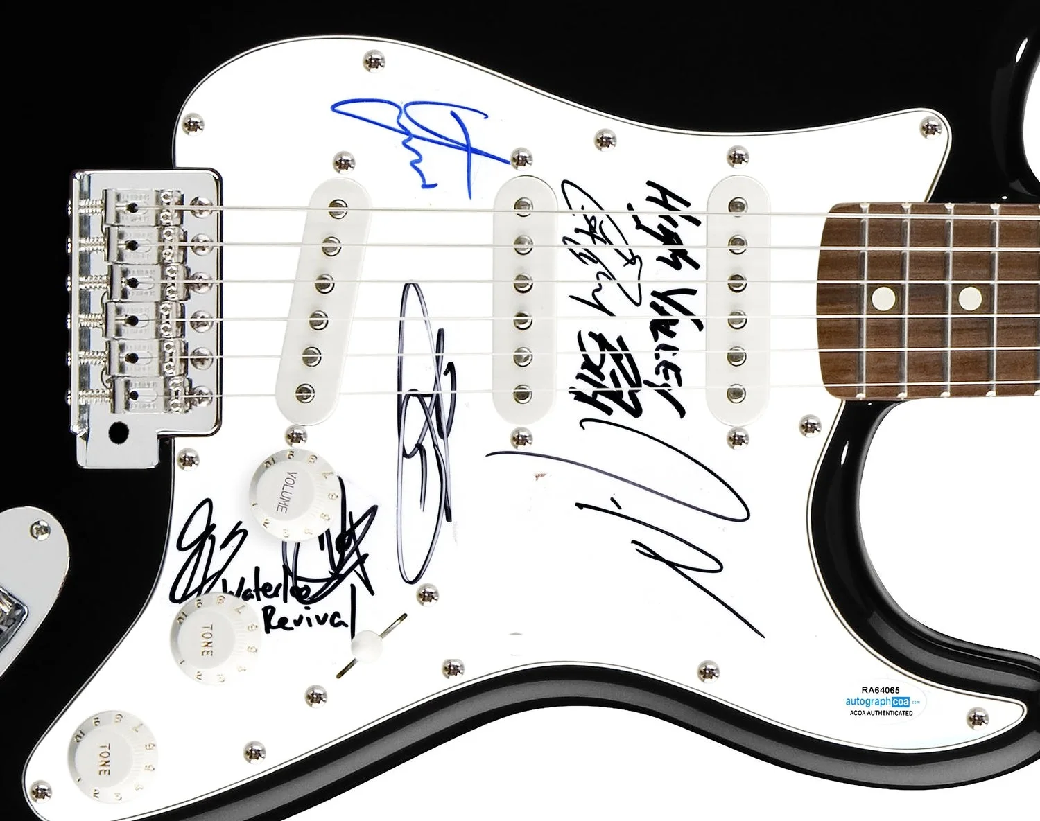 High Valley Signed Autographed Guitar ACOA, image 2