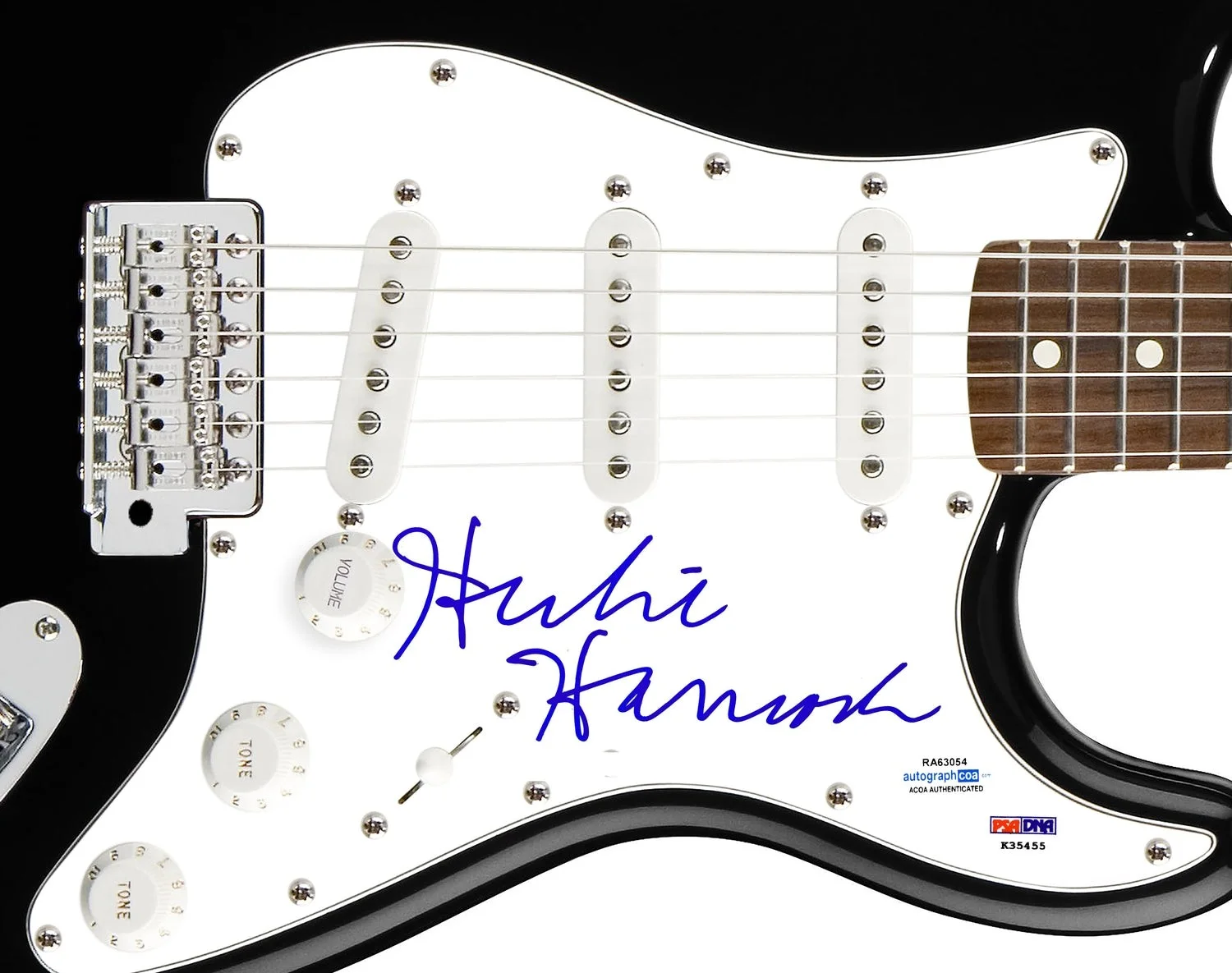 Herbie Hancock Signed Autographed Guitar ACOA, image 2