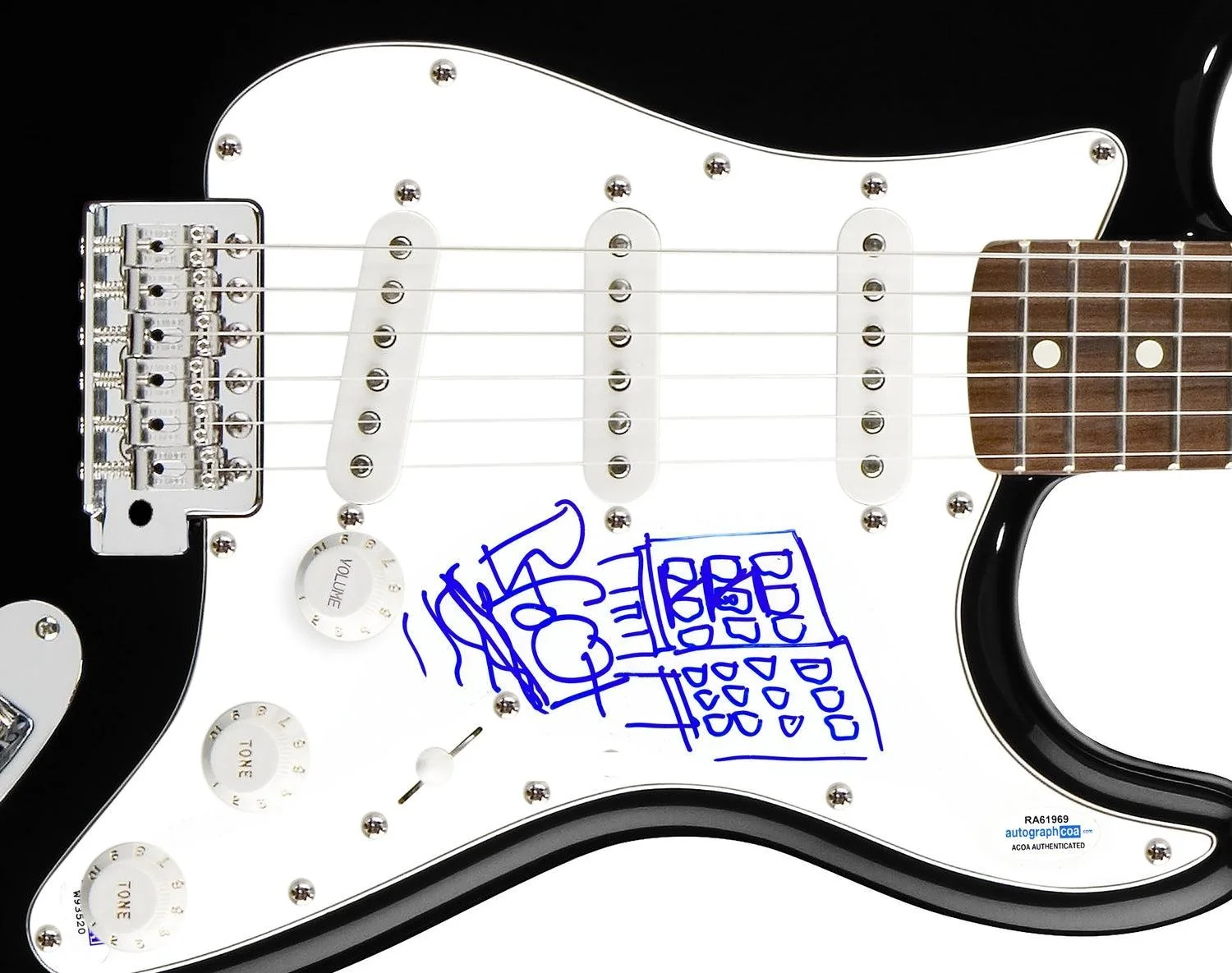 Guns N' Roses Ron Bumblefoot Thal Signed Autographed Guitar ACOA, изображение 3