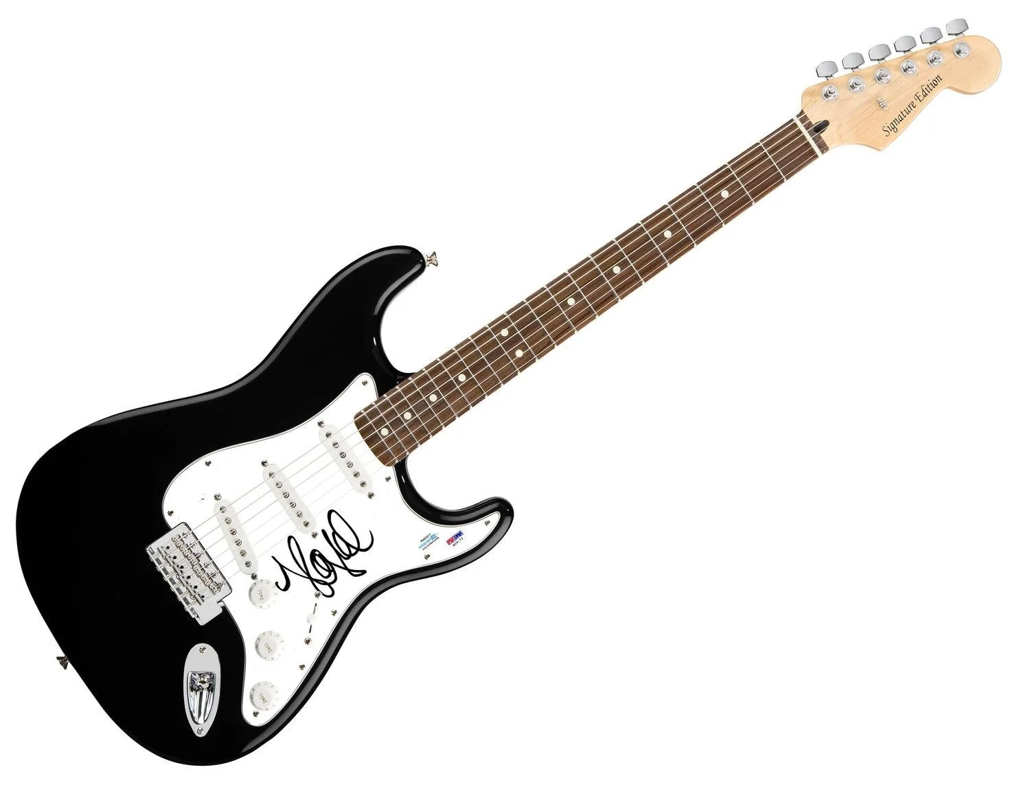 Haylie Duff Signed Autographed Guitar ACOA PSA, image 3