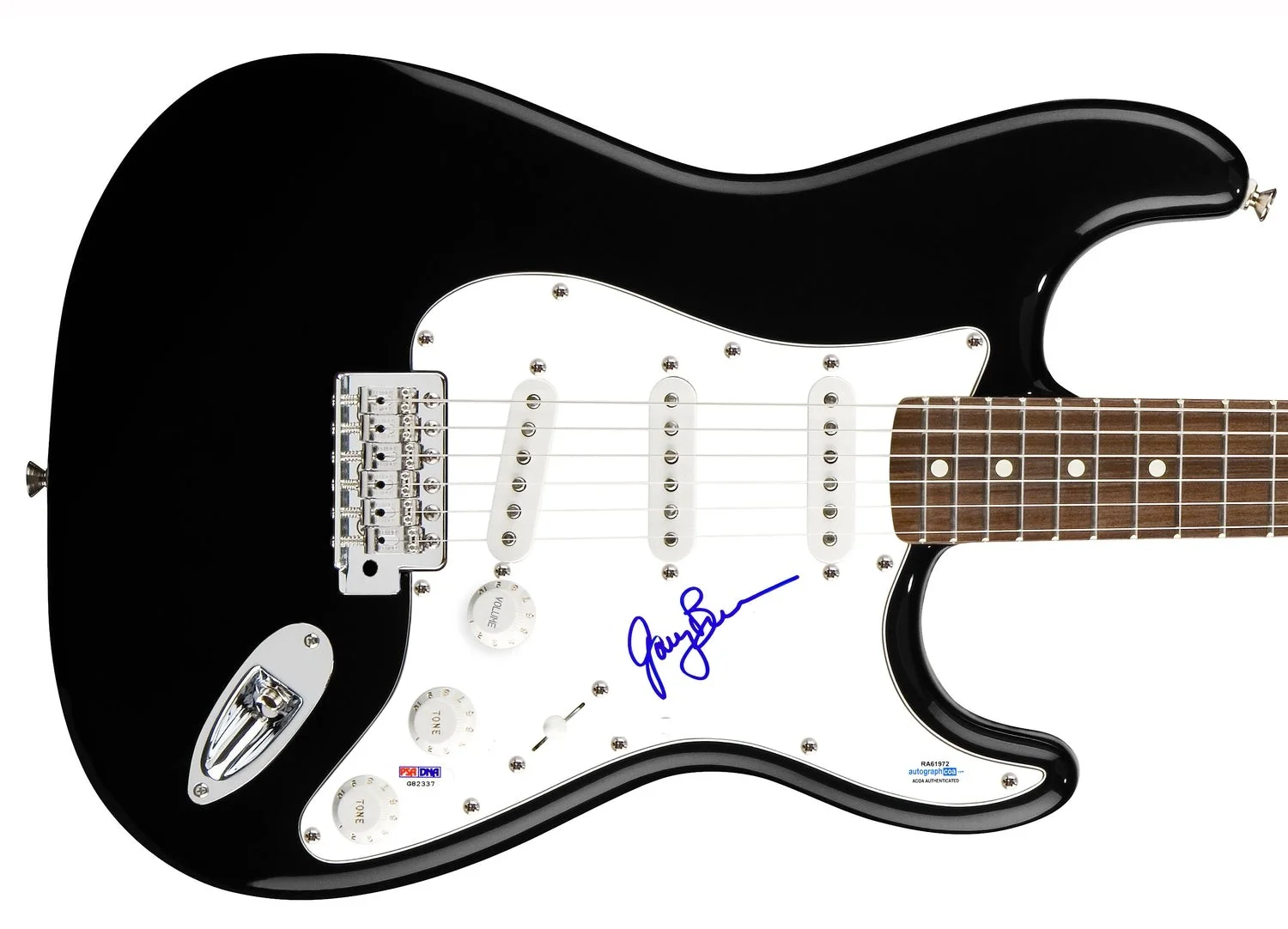 Gary Burr Signed Autographed Guitar ACOA PSA, image 2