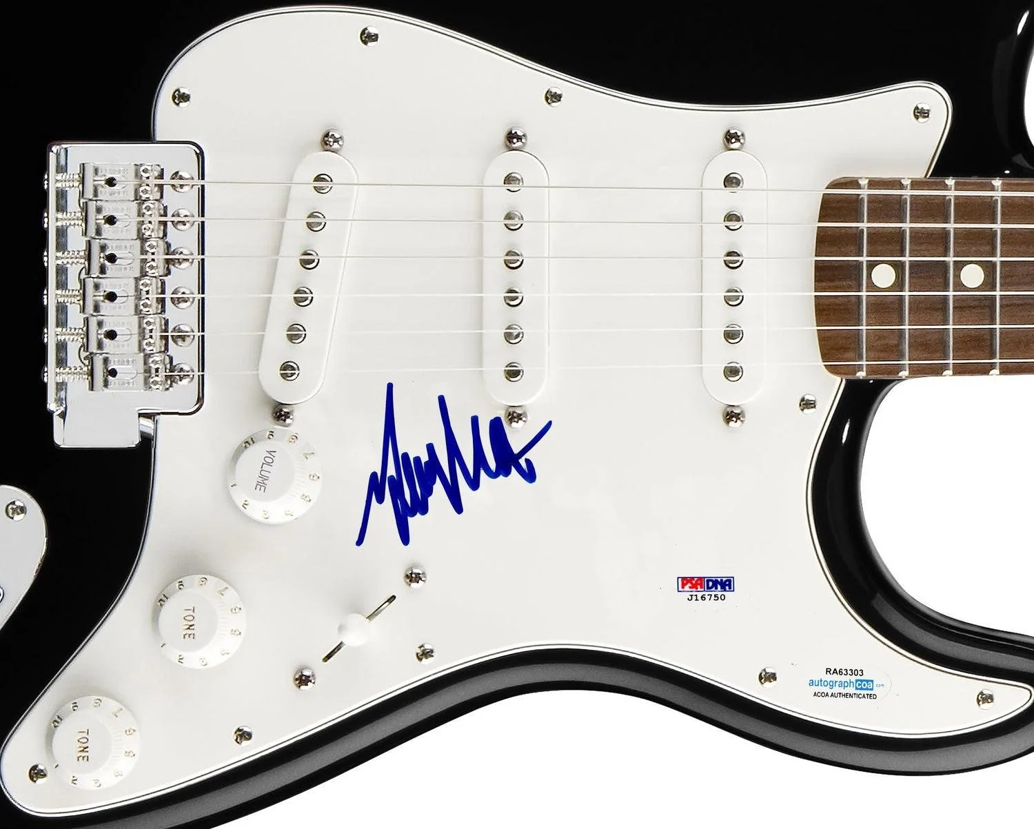 Gary Wright Signed Autographed Guitar ACOA, image 3