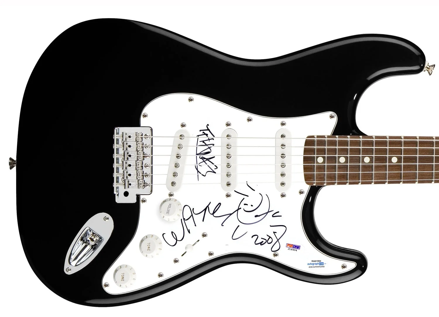Flaming Lips Wayne Coyne Signed Autographed Guitar ACOA PSA, image 2