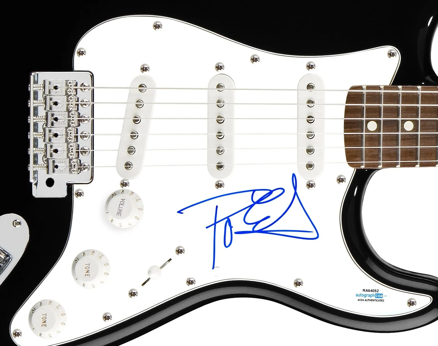 Foghat Roger Earl Signed Autographed Guitar ACOA, image 2