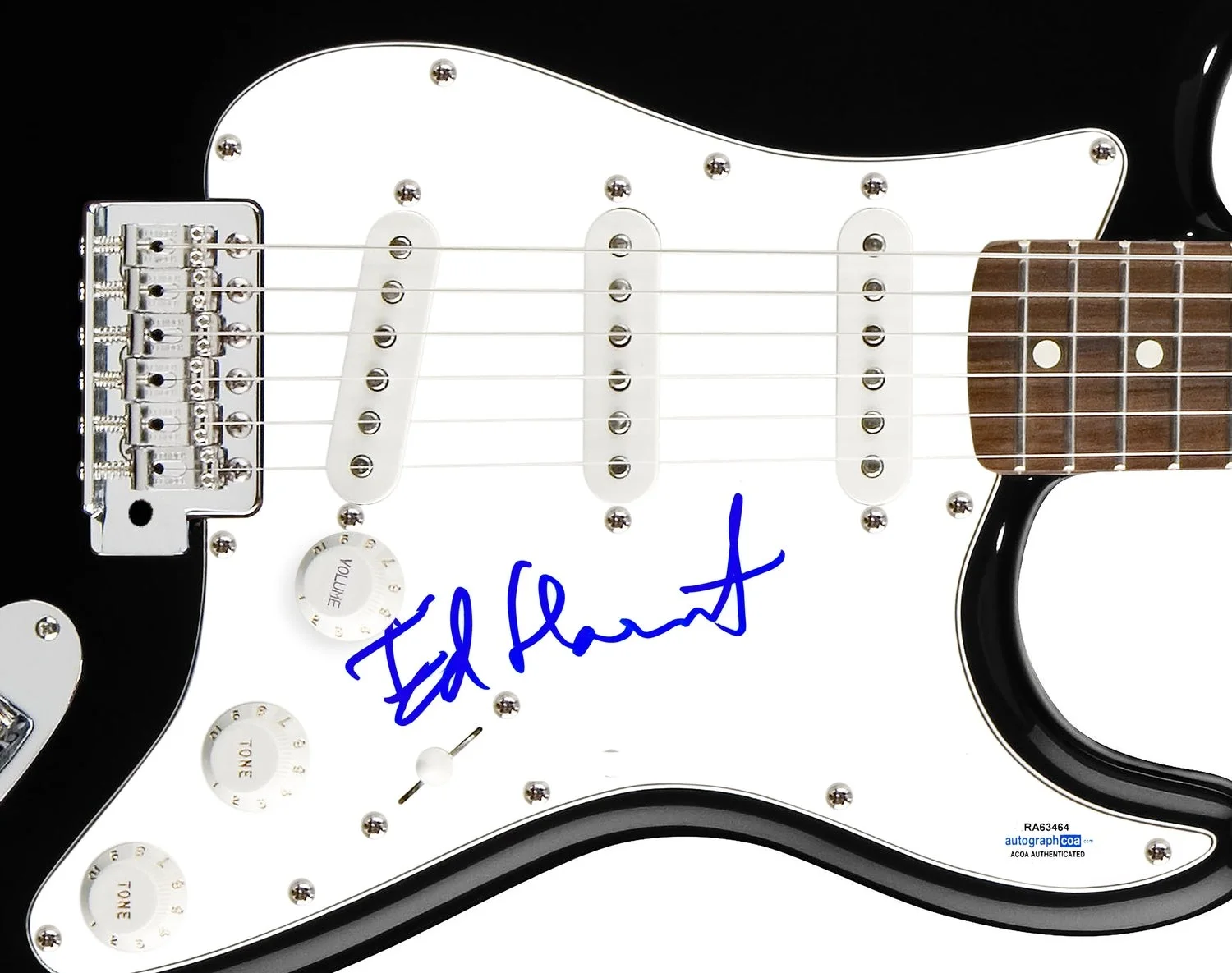 Ed Harcourt Signed Autographed Guitar ACOA, image 2