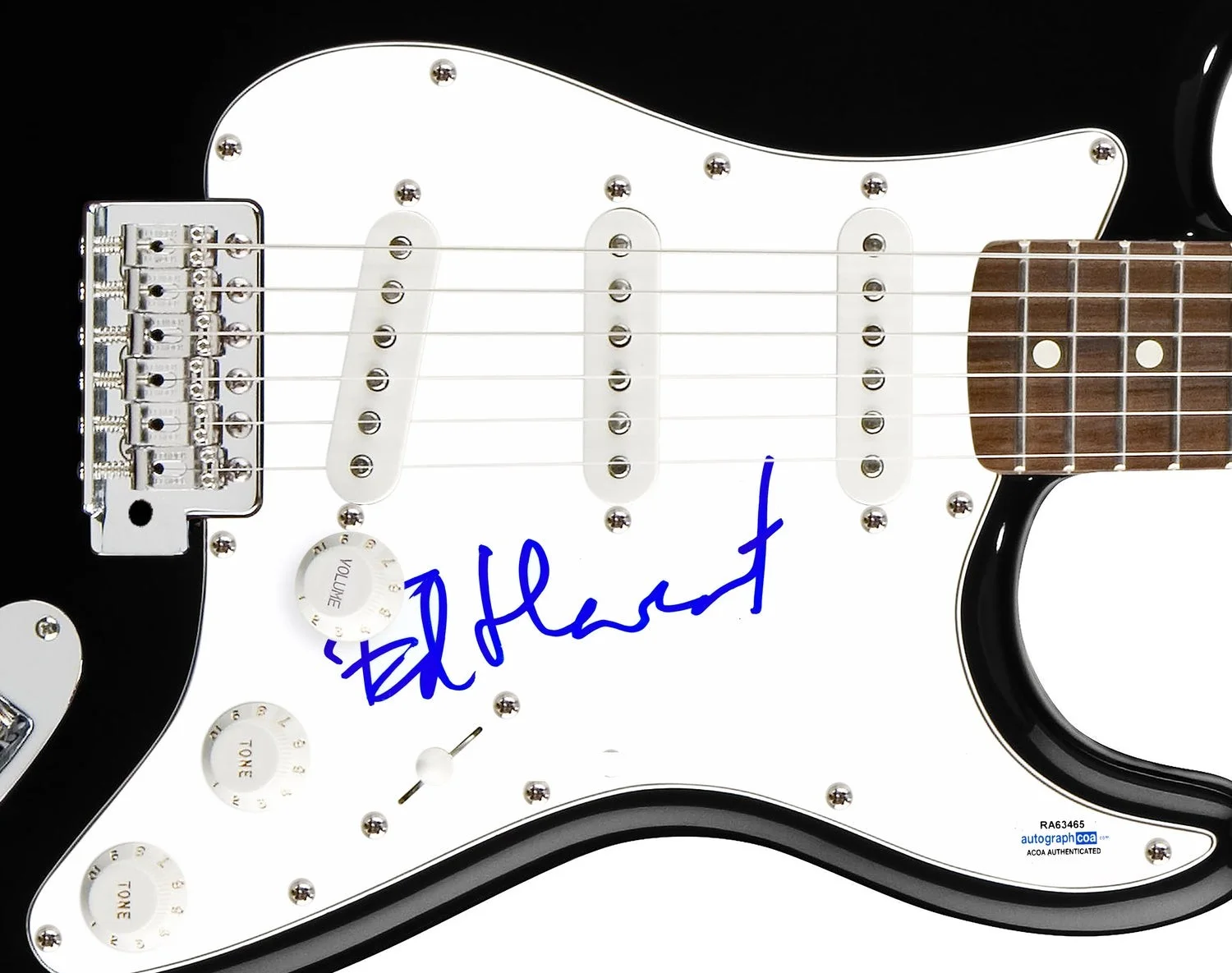 Ed Harcourt Signed Autographed Guitar ACOA, image 2