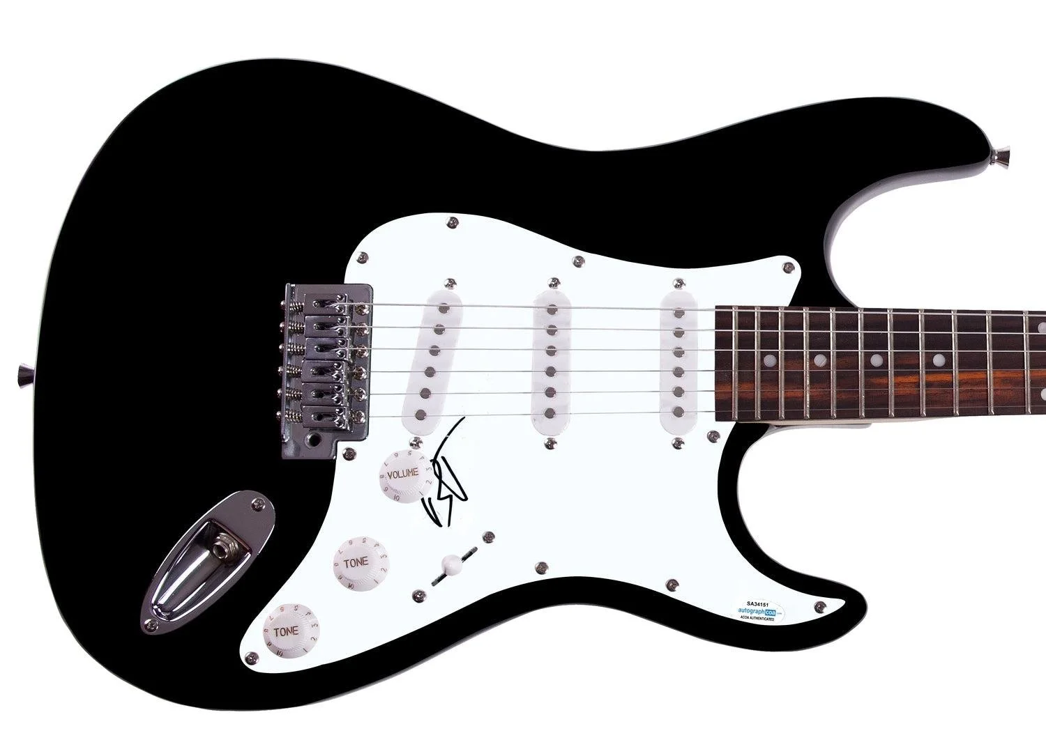 Dave Matthews Band Boyd Tinsley Signed Autographed Guitar ACOA, изображение 3