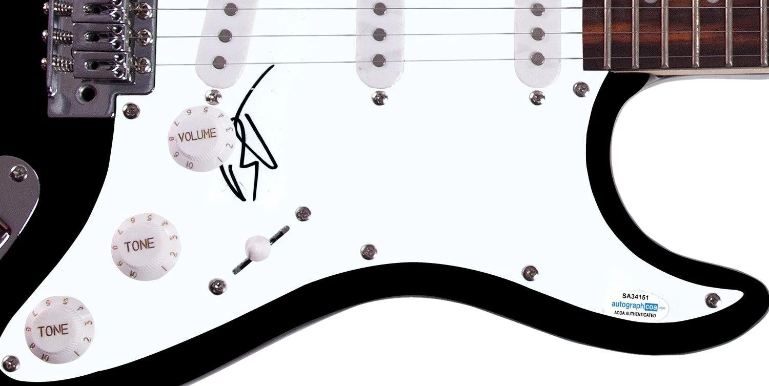 Dave Matthews Band Boyd Tinsley Signed Autographed Guitar ACOA, изображение 4