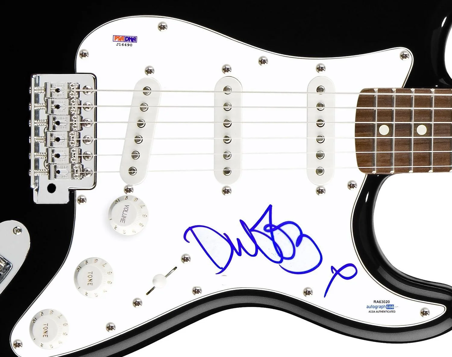 Duffy Signed Autographed Guitar ACOA PSA, image 3
