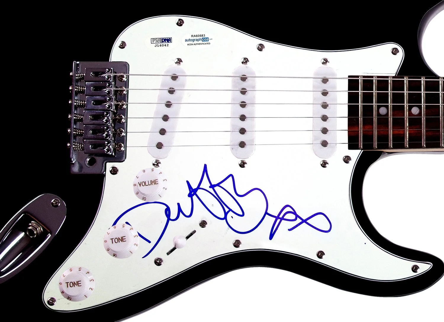 Duffy Signed Autographed Guitar ACOA PSA, image 2