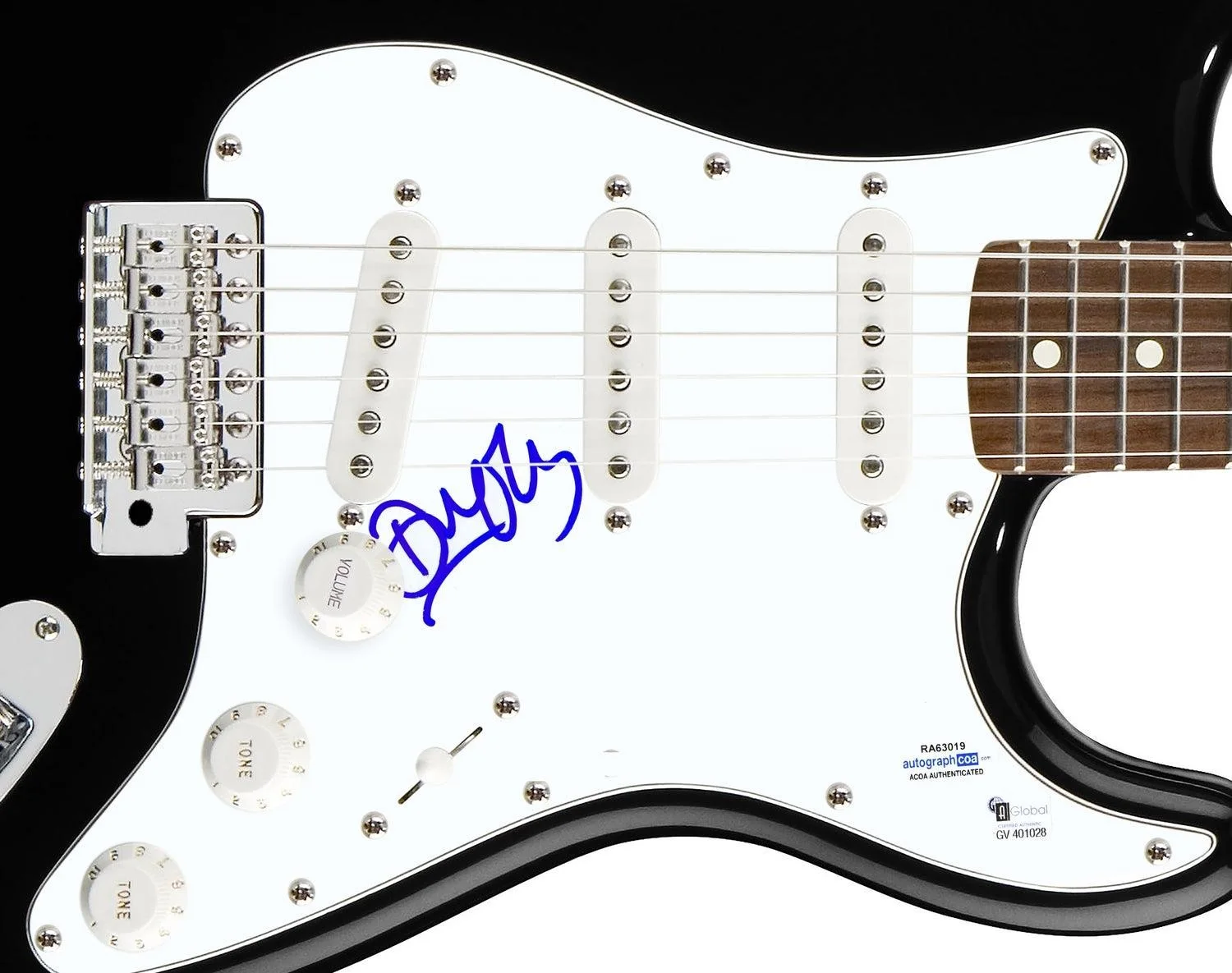 Duffy Signed Autographed Guitar ACOA, image 3
