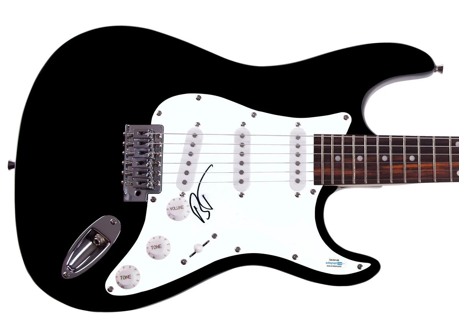 Dave Matthews Band Boyd Tinsley Signed Autographed Guitar ACOA, изображение 3