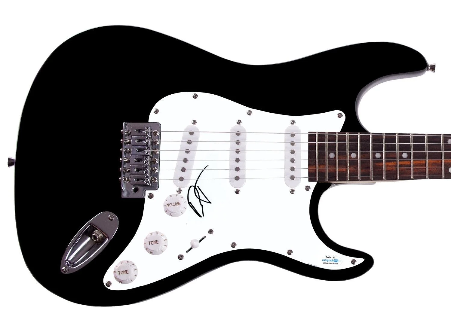 Dave Matthews Band Boyd Tinsley Signed Autographed Guitar ACOA, image 3