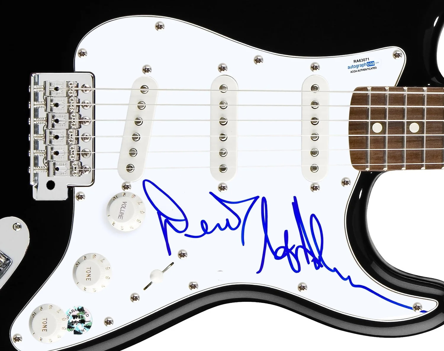 Derek St. Holmes Signed Autographed Guitar Ted Nugent ACOA, image 2