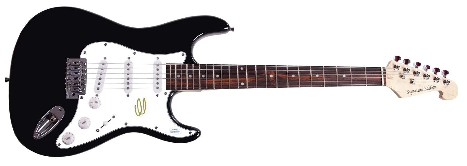 David Draiman Signed Autographed Guitar ACOA, image 4