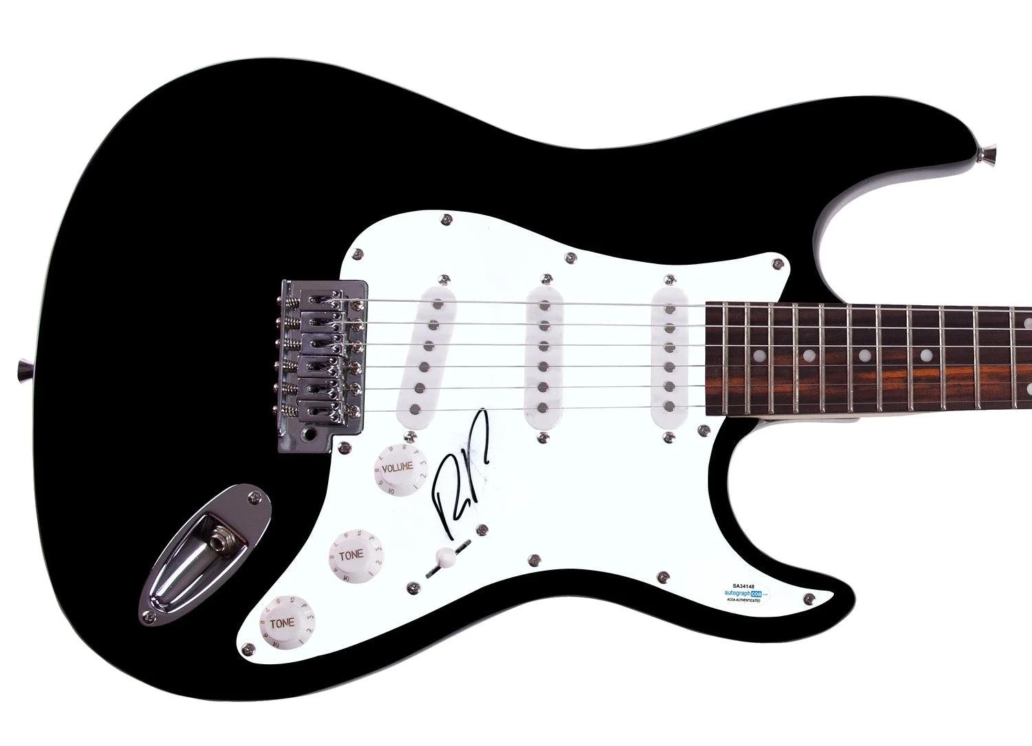Dave Matthews Band Boyd Tinsley Signed Autographed Guitar ACOA, image 3