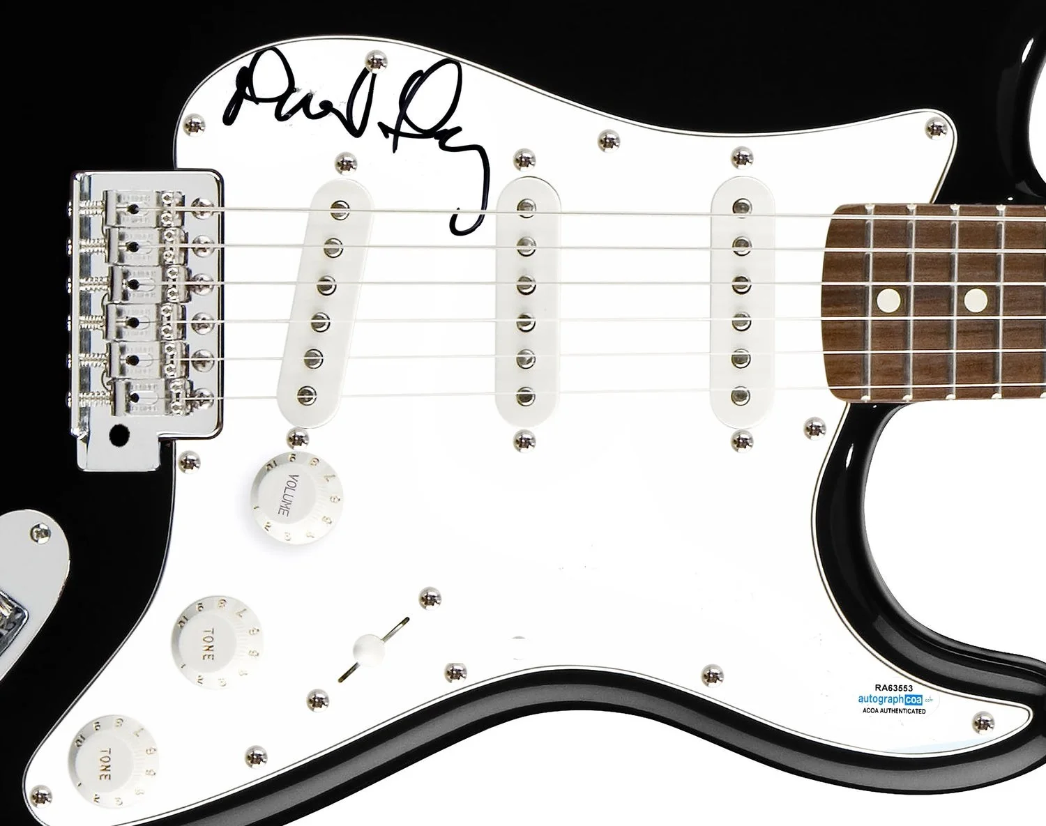 David Freiberg Signed Autographed Guitar Jefferson Starship ACOA, image 2