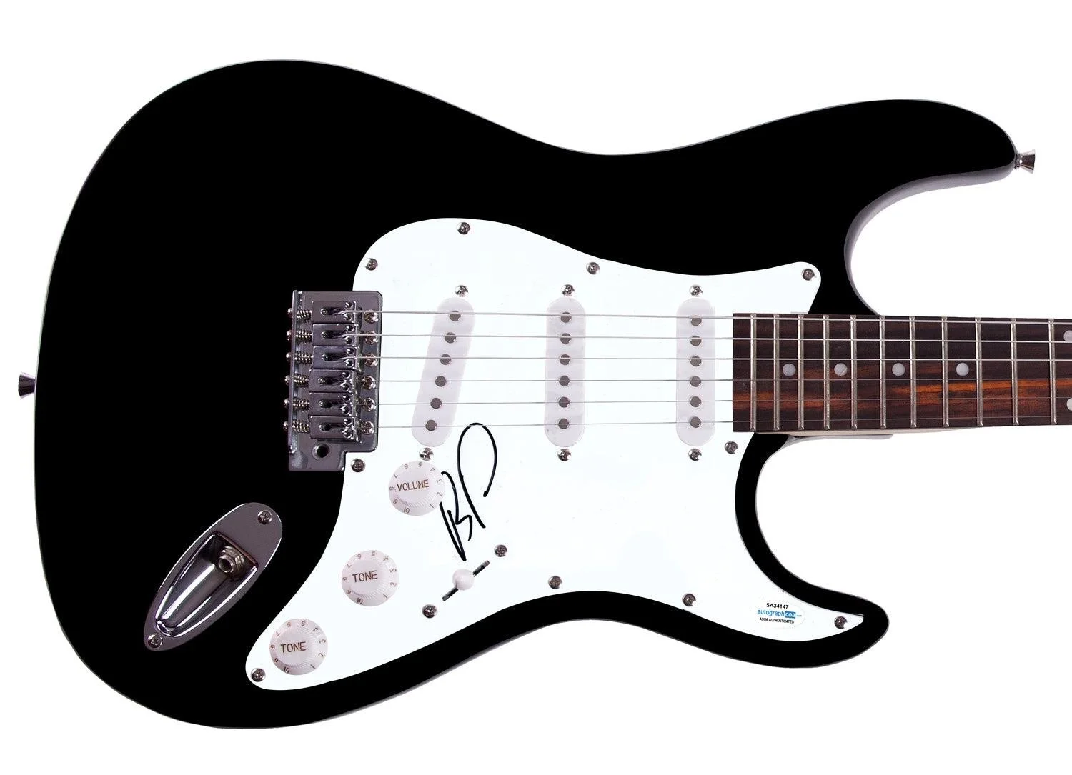 Dave Matthews Band Boyd Tinsley Signed Autographed Guitar ACOA, изображение 3