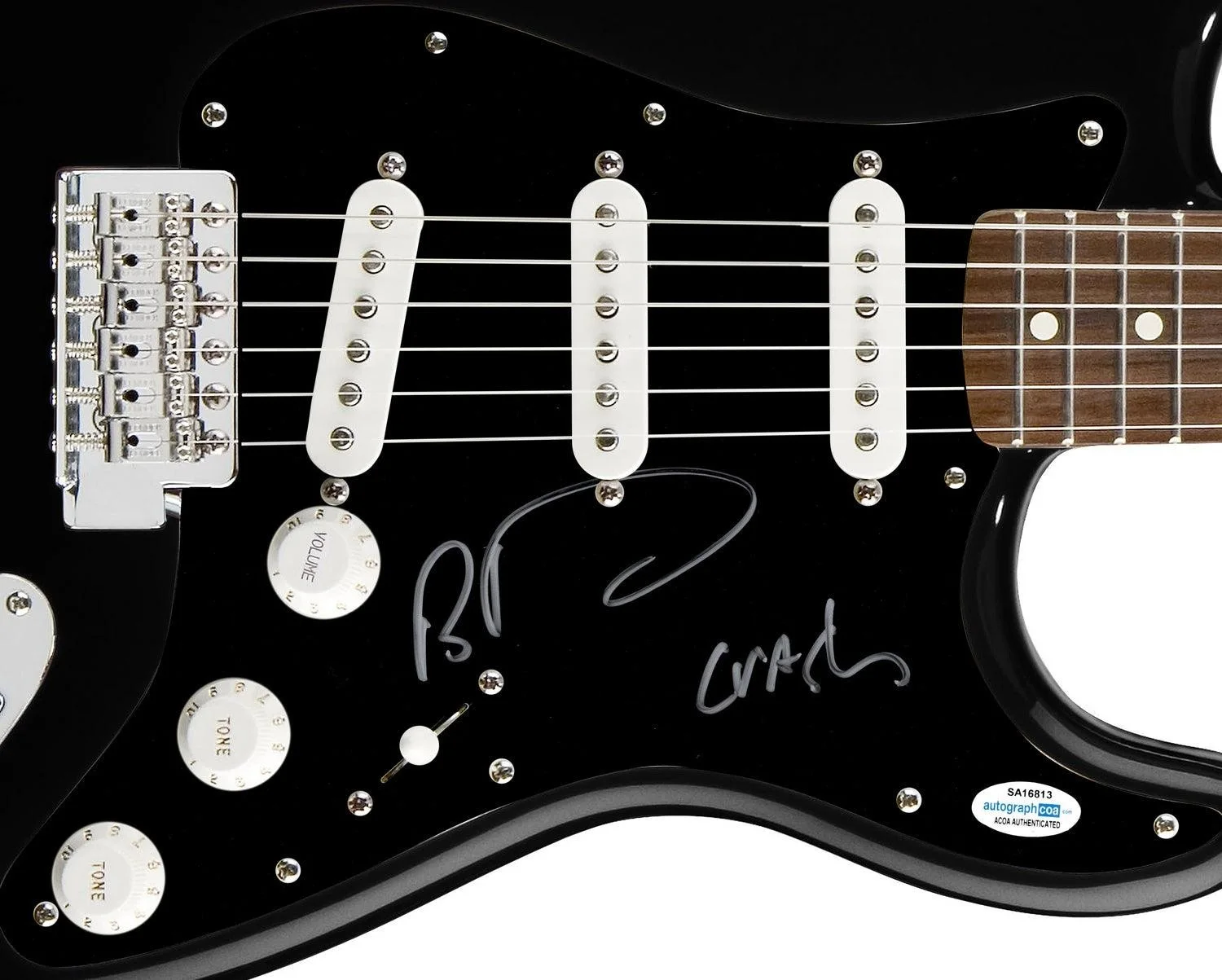 Dave Matthews Band Boyd Tinsley Signed Autographed Guitar ACOA, image 3