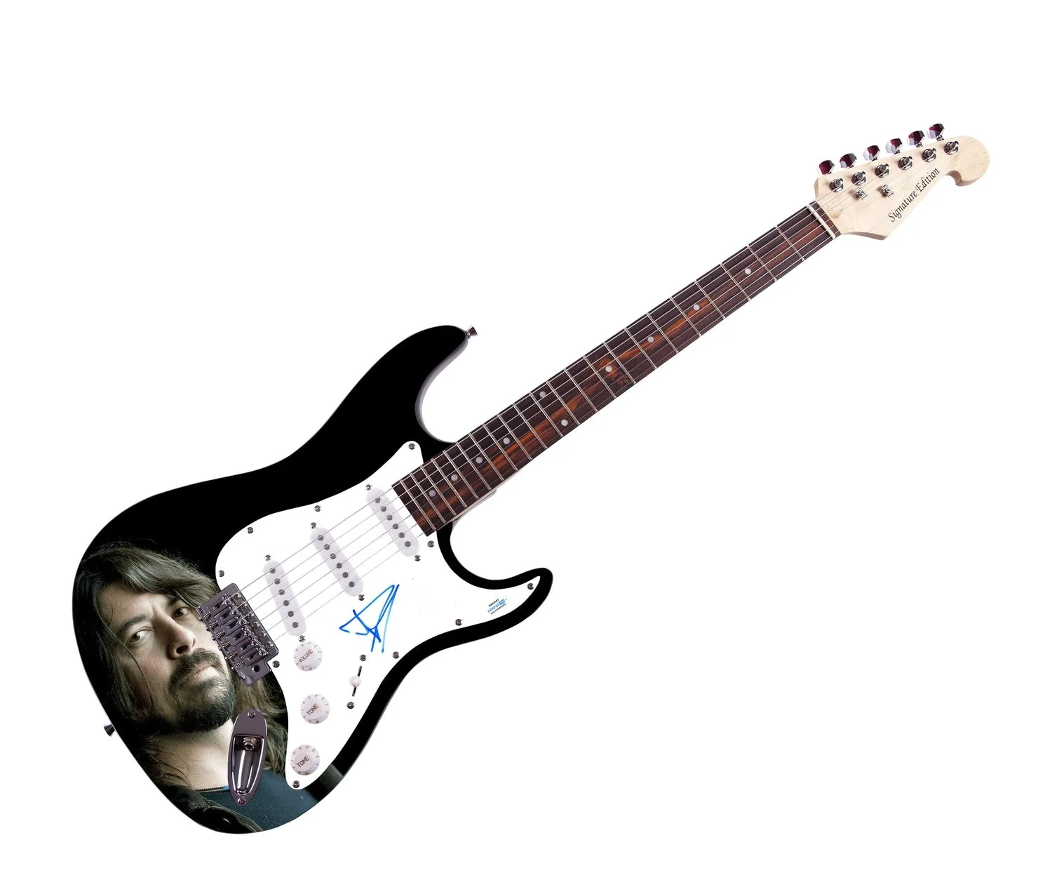 Dave Grohl Signed Nirvana Foo Fighters Autographed Guitar ACOA, image 2